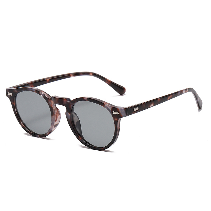 Lunettes de Soleil Anti-Lumière Bleue Rondes Unisexe