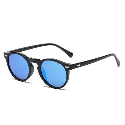 Lunettes de Soleil Anti-Lumière Bleue Rondes Unisexe