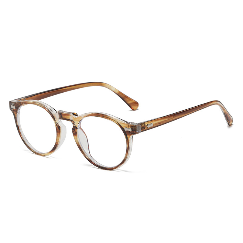 Lunettes de Soleil Anti-Lumière Bleue Rondes Unisexe