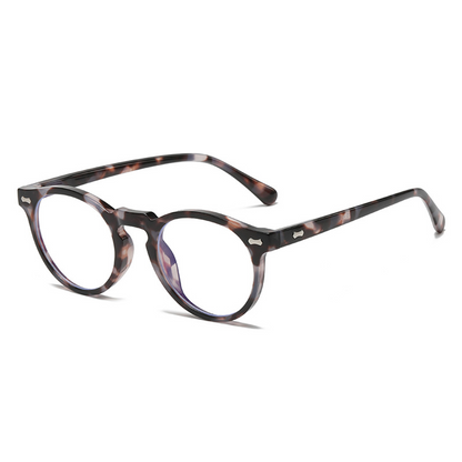 Lunettes de Soleil Anti-Lumière Bleue Rondes Unisexe