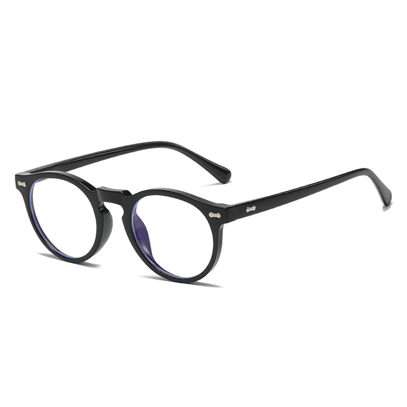 Lunettes de Soleil Anti-Lumière Bleue Rondes Unisexe