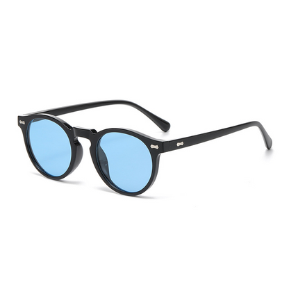Lunettes de Soleil Anti-Lumière Bleue Rondes Unisexe