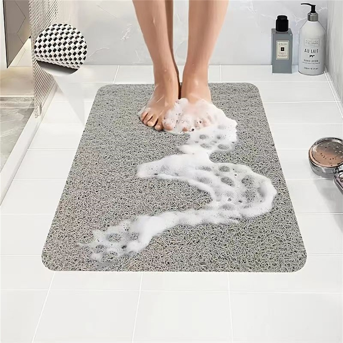 Tapis de Douche Antidérapant Séchant Rapide
