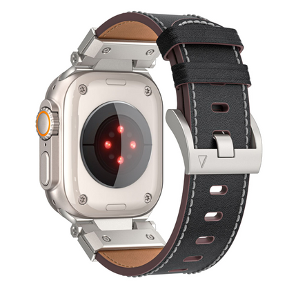 Bande de Montre Cuir Authentique pour Smartwatch