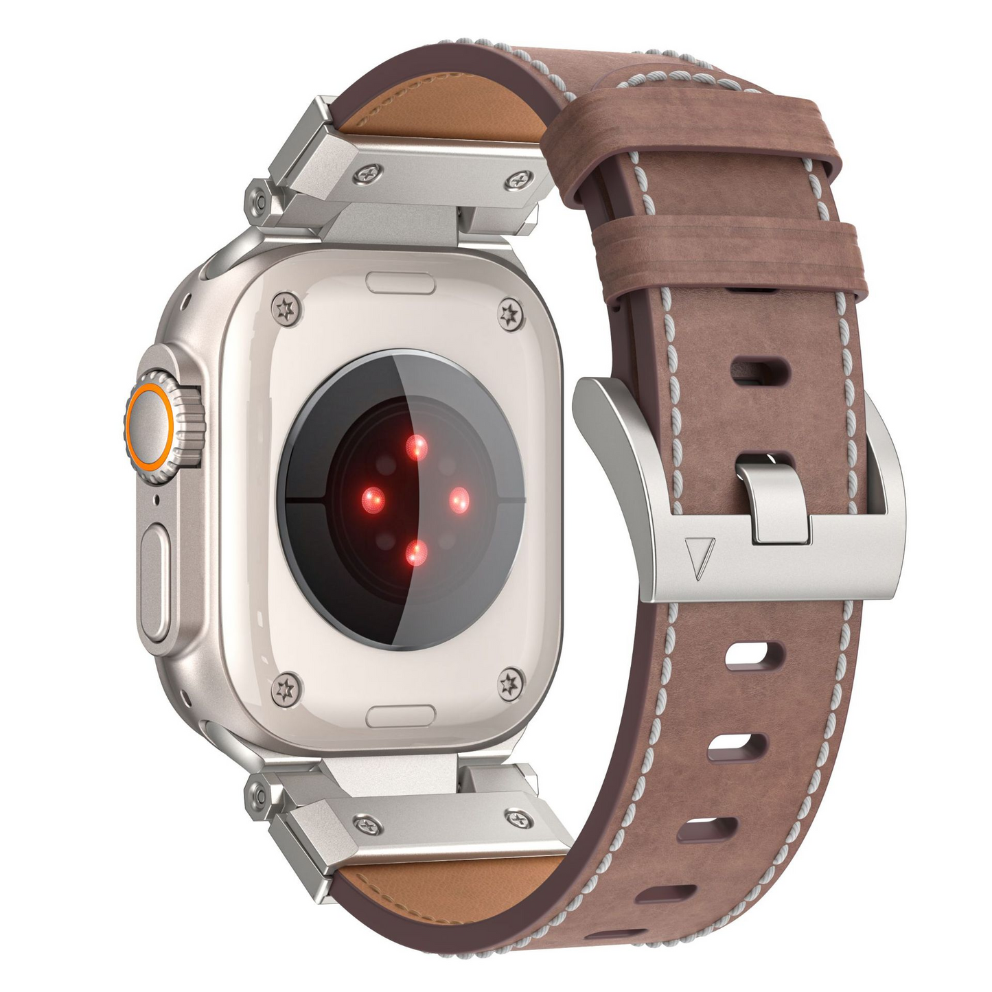Bande de Montre Cuir Authentique pour Smartwatch