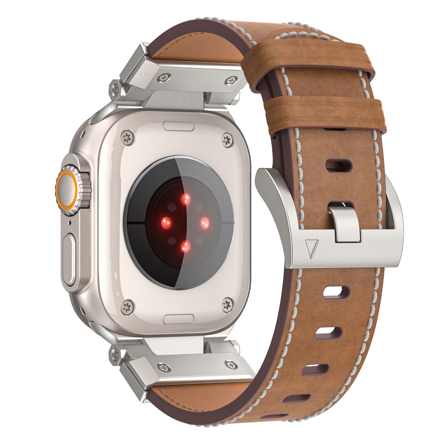 Bande de Montre Cuir Authentique pour Smartwatch