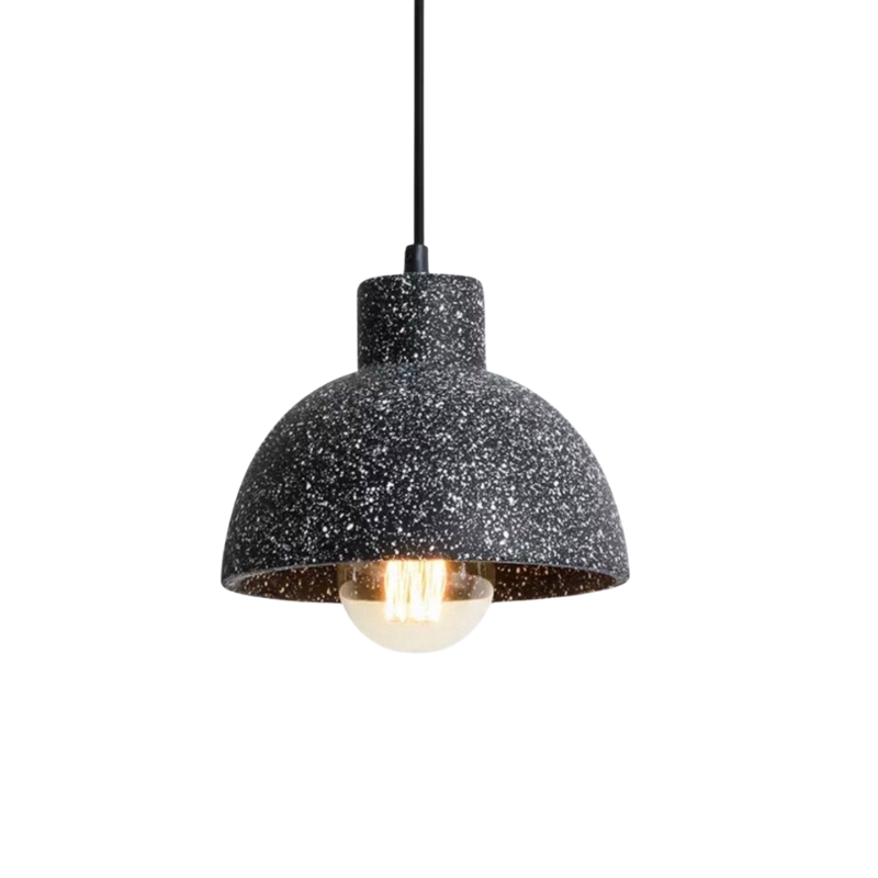 Lampe Suspendue Béton Chic avec Cordon Adjustable
