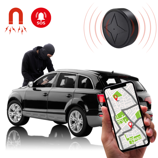 Traceur GPS Auto Compact & Sans Fil - blxckfr