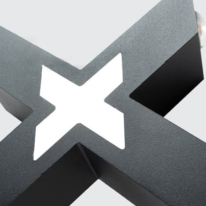Lampe Murale LED Design X | Éclairage Extérieur Robuste