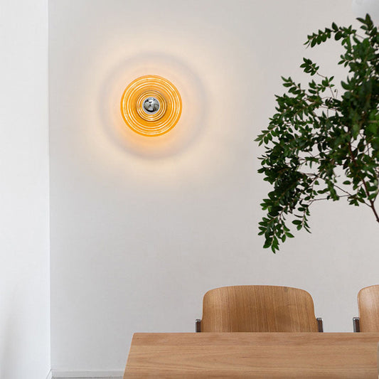 Lampe murale élégante en verre pour un éclairage chaleureux - BlxckFR