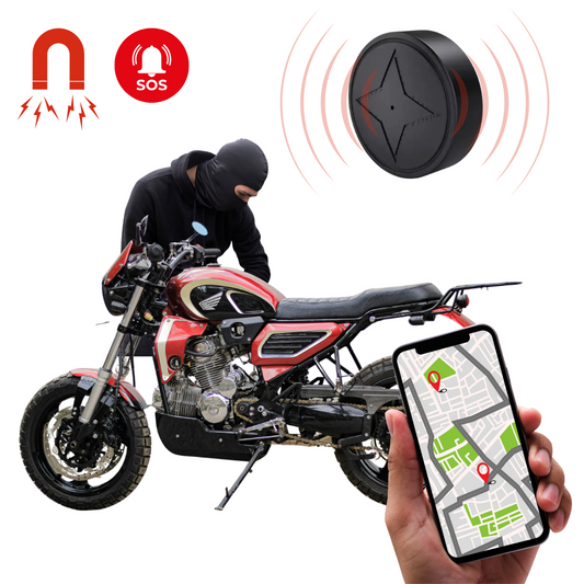 Traceur GPS Moto Compact & Fiable Sans Abonnement - blxckfr