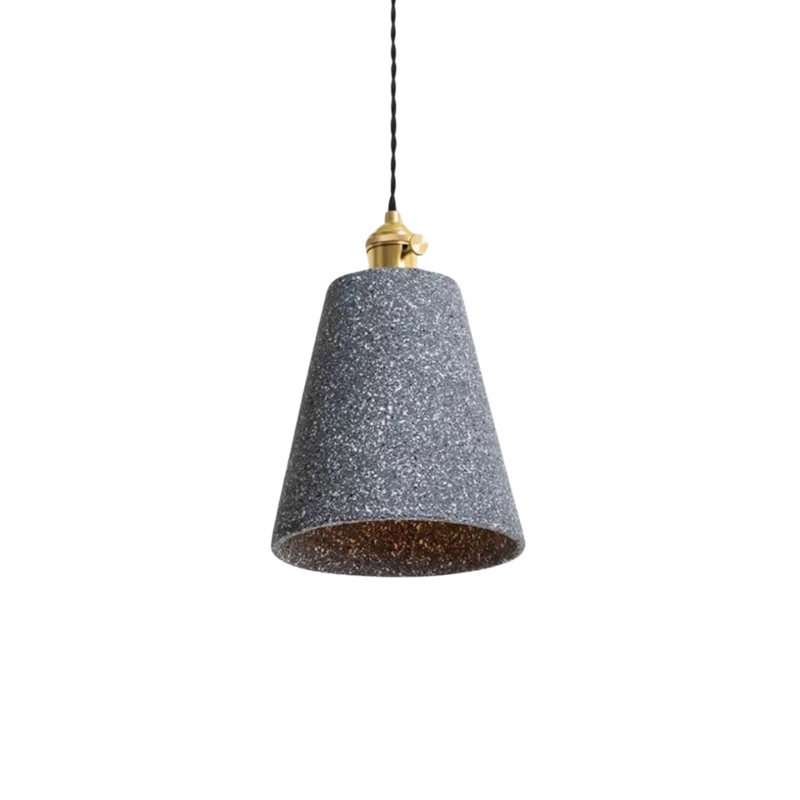 Lampe Suspendue Béton Chic avec Cordon Adjustable