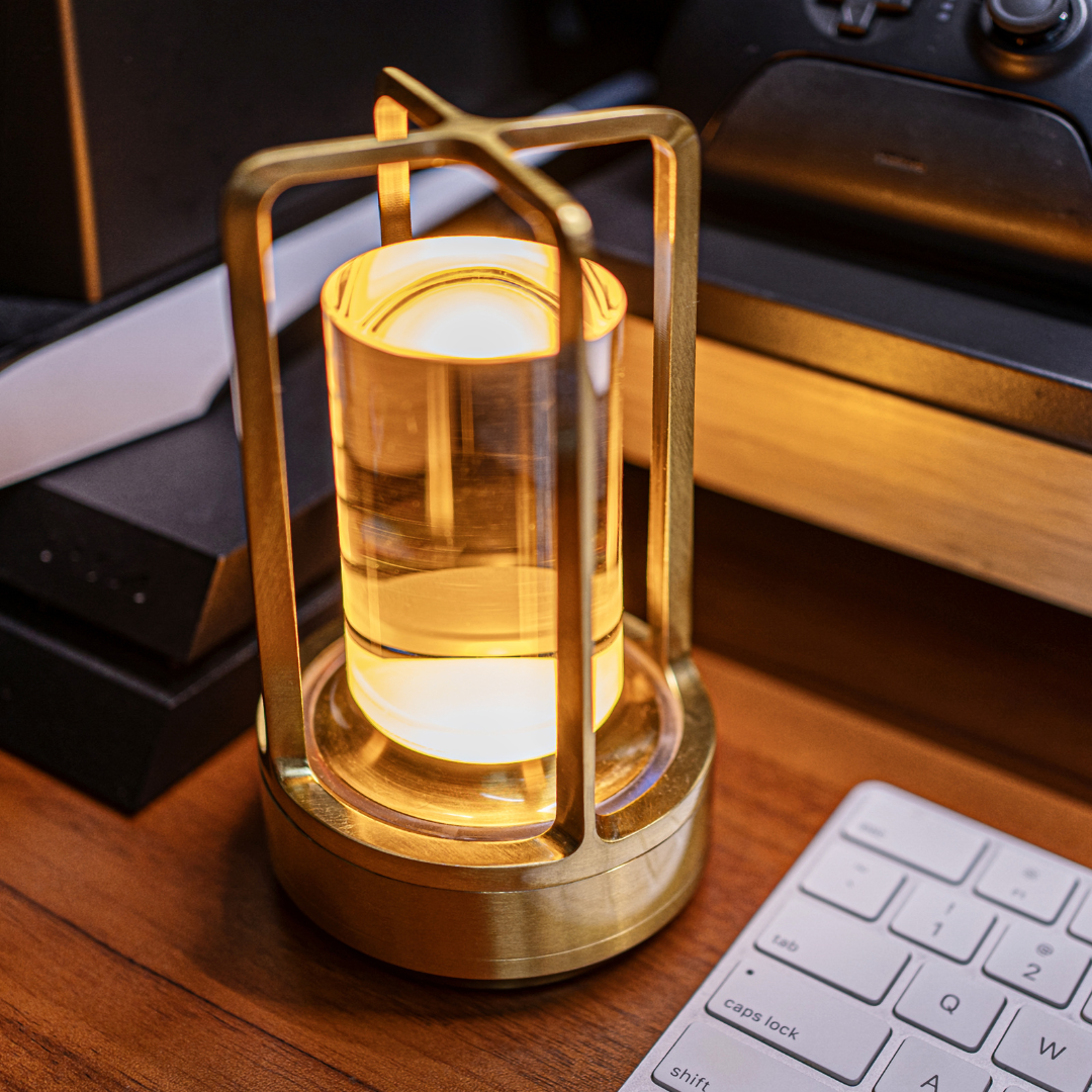 Lampe Luxe Cristal Élégante