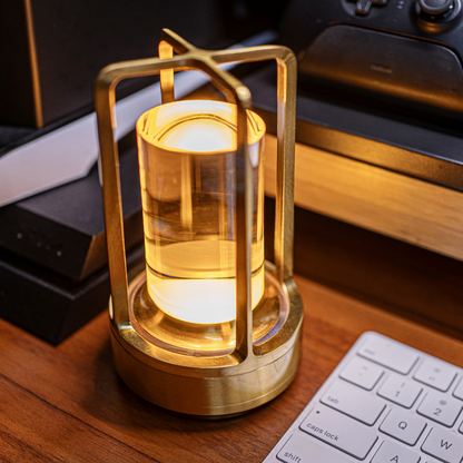 Lampe Luxe Cristal Élégante
