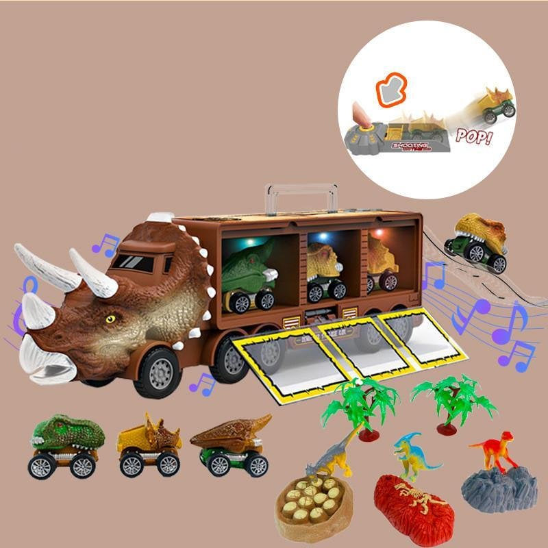 Camion Dinosaure Jouet Enfant - Véhicule Amusant pour Développer l'Imagination
