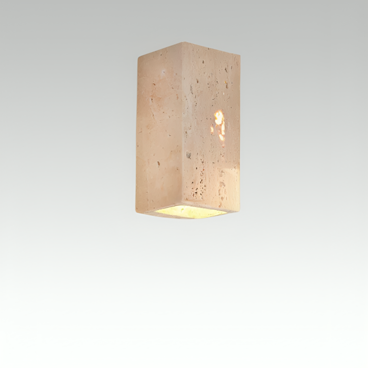 Lampe Murale Travertine Élégante LED