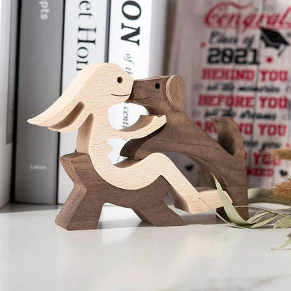 Figurines Animaux en Bois Massif | Déco Naturelle et Authentique
