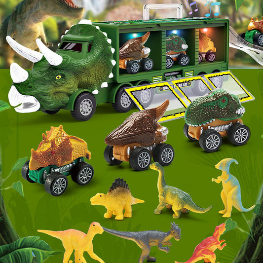 Camion Dinosaure Jouet Enfant - Véhicule Amusant pour Développer l'Imagination - BlxckFR
