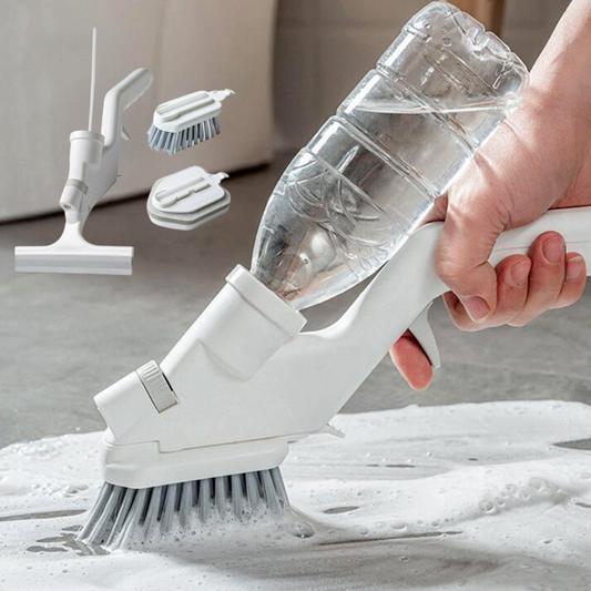 Brosse de Salle de Bain avec Distributeur de Savon - BlxckFR