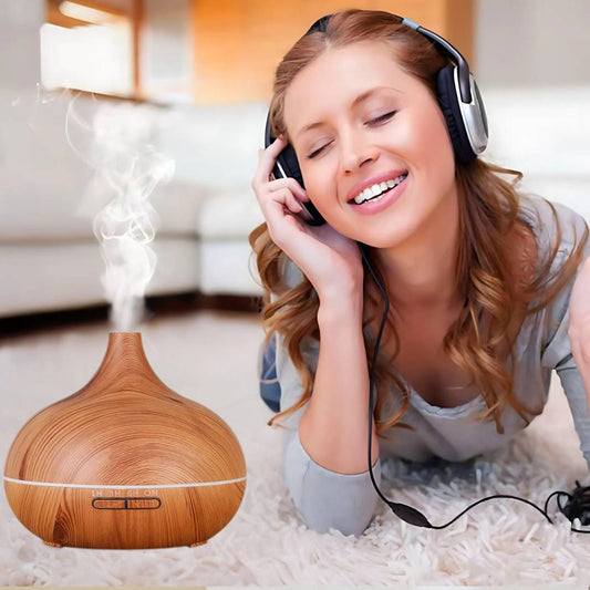 Diffuseur d'arôme bois naturel pour maison - BlxckFR