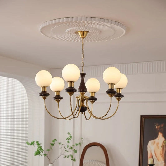Lustre Lumineux Classique – Décoration Intérieure Sophistiquée - Foivo