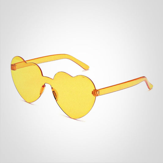 Lunettes de soleil Cœur Colorées avec Protection UV - BlxckFR