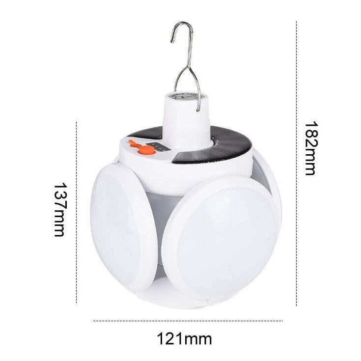 Ampoule Solaire LED Pliable Unisexe Portable