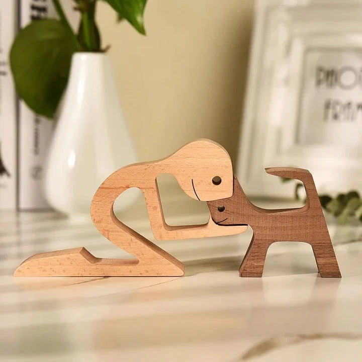 Figurines Animaux en Bois Massif | Déco Naturelle et Authentique