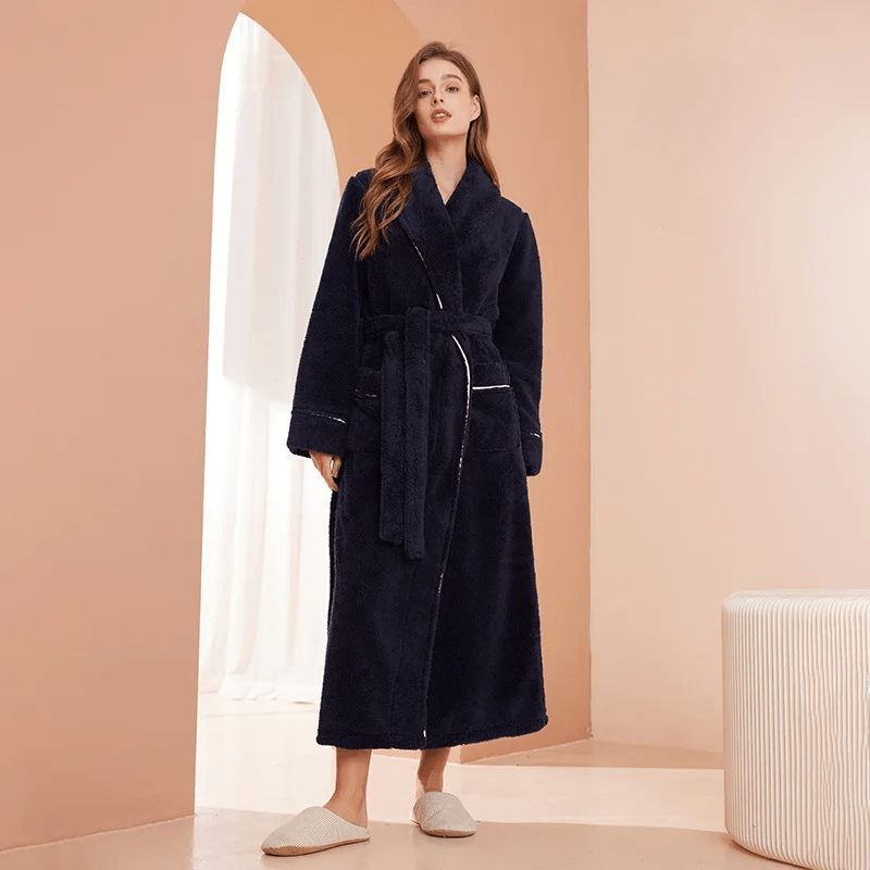 Peignoir Douillet Hiver en Molleton