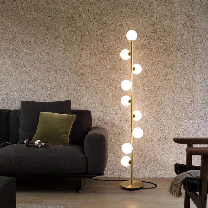 Lampe sur Pied Design Chic Or