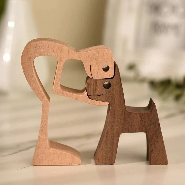 Figurines Animaux en Bois Massif | Déco Naturelle et Authentique - Foivo