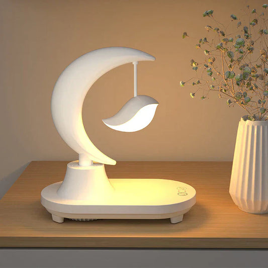 Lampe de Table LED Portative avec Enceinte Bluetooth - BlxckFR