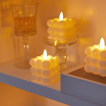 Bougies LED Ambiance Chaude Décoration Maison