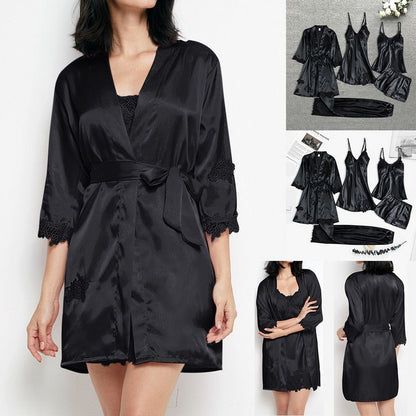 Pyjama Douillet en Velour Miel pour Femme - Foivo