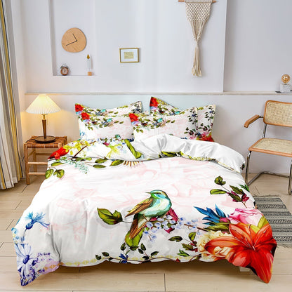 Draps de Lit Fleurs et Papillons | Douceur et Raffinement - Foivo