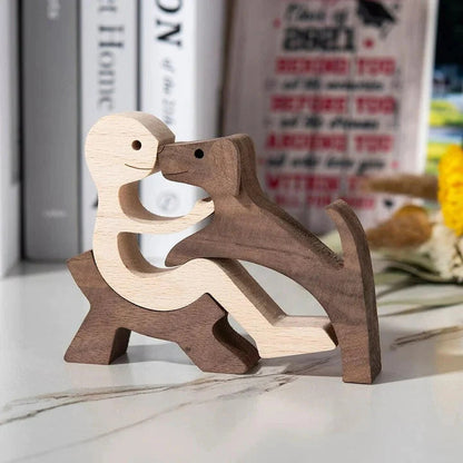 Figurines Animaux en Bois Massif | Déco Naturelle et Authentique