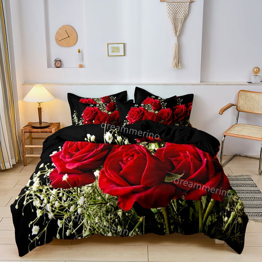 Literie Élégante Rose Pâle pour Chambre à Coucher - Foivo