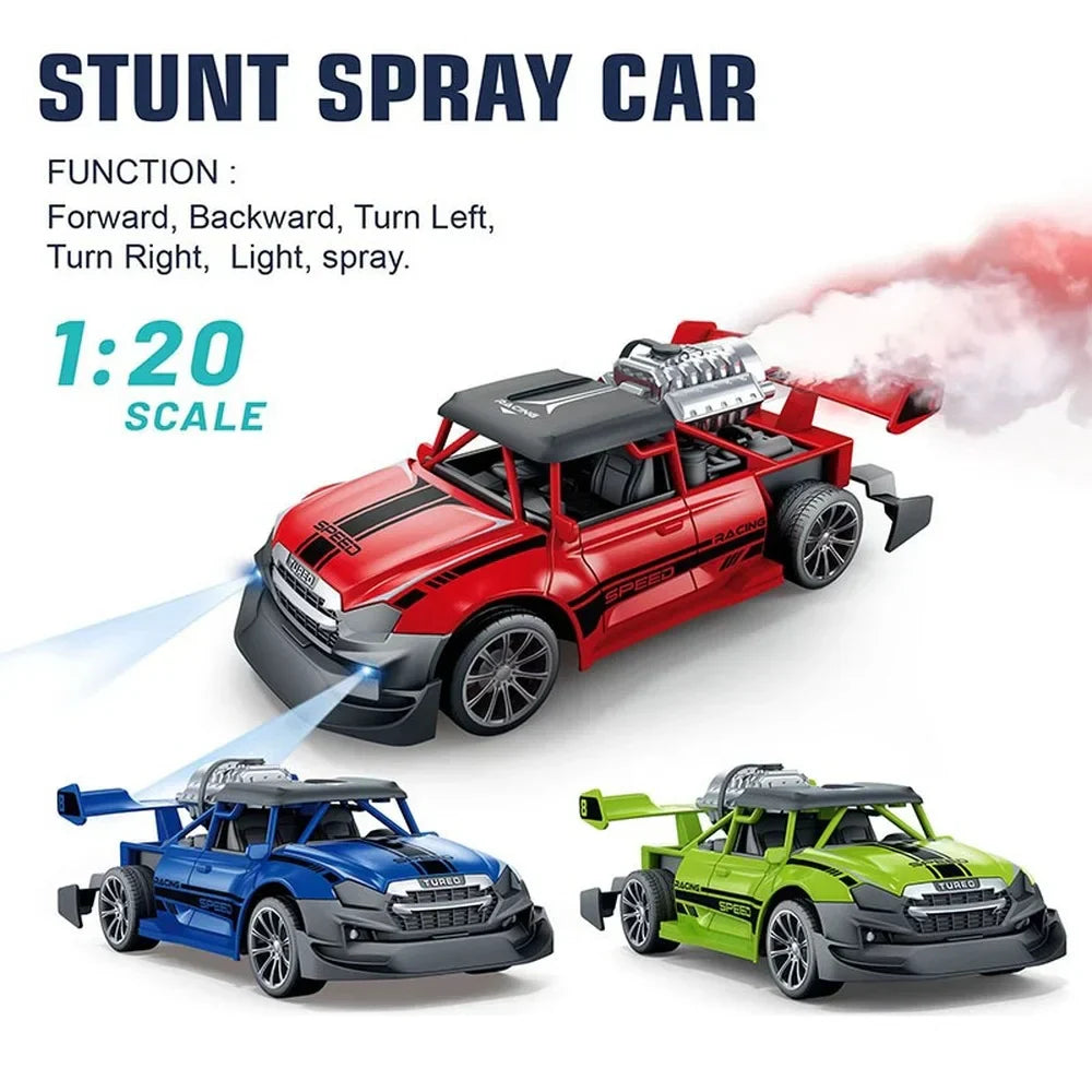 Voiture de Course Turbo avec Télécommande et Fonction Tir
