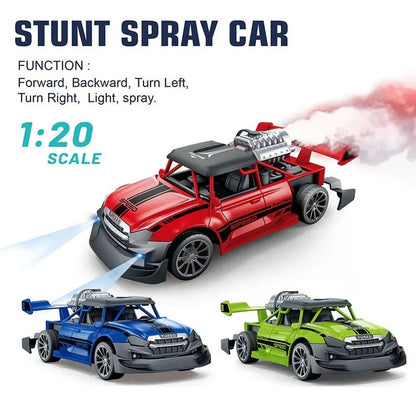 Voiture de Course Turbo avec Télécommande et Fonction Tir