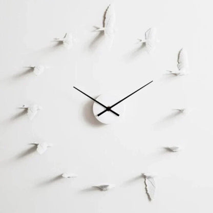Horloge Design Oiseau Décoratif