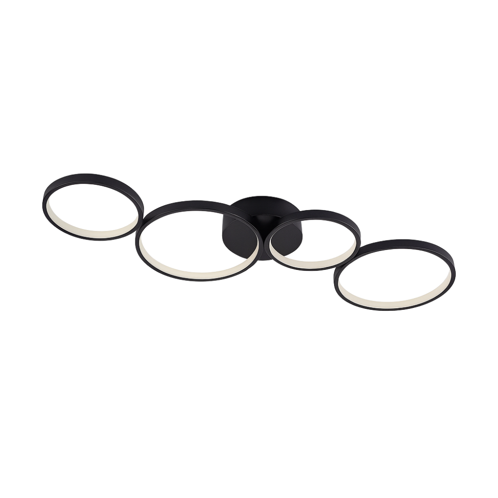Lumière Moderne | Plafonnier LED Élégant pour Salon - BlxckFR