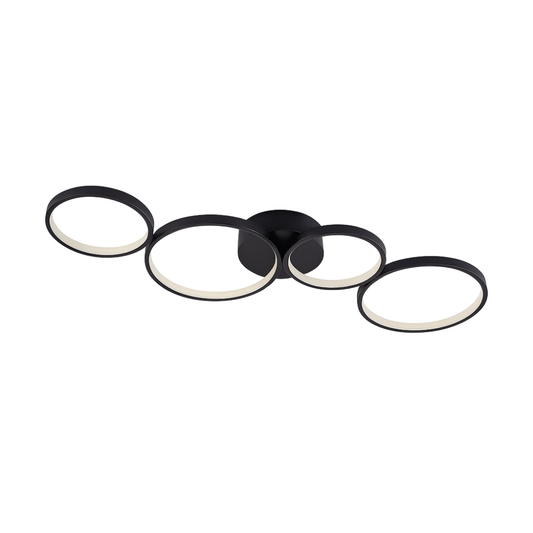 Lumière Moderne | Plafonnier LED Élégant pour Salon - BlxckFR
