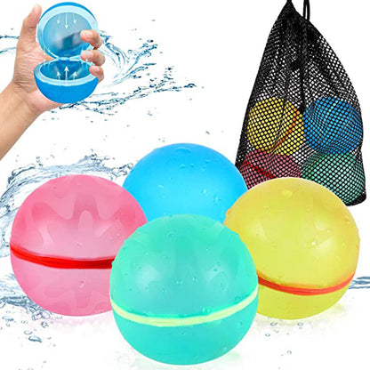 Ballons d'Eau Réutilisables - Jeux de Plage Amusants - BlxckFR