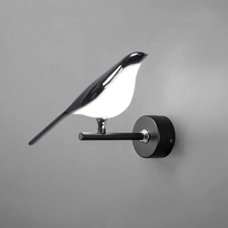 Lampe Murale Oiseaux Lumineuse | Éclairage Chalet Chaleureux