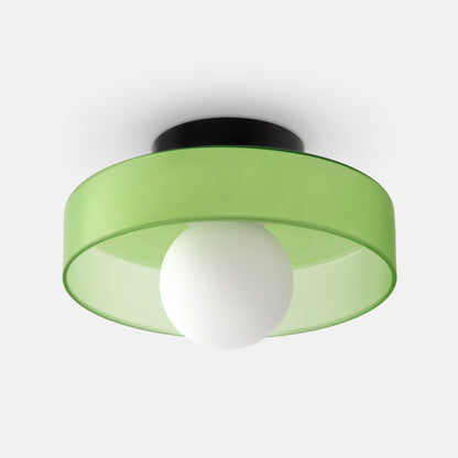 Lampe Design Rond en Verre - Déco Élégante pour Maison