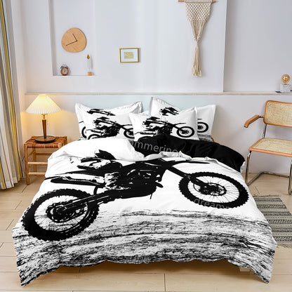 Housse de Couette Motard Colorée pour Chambre Garçon - Foivo