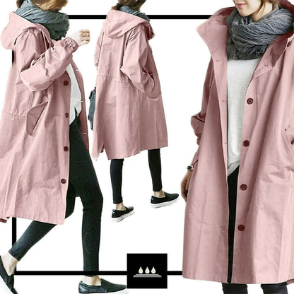 Veste Imperméable Oversize – Légère, Sport et Féminine - Foivo