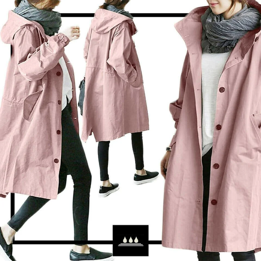 Veste Imperméable Oversize – Légère, Sport et Féminine - Foivo