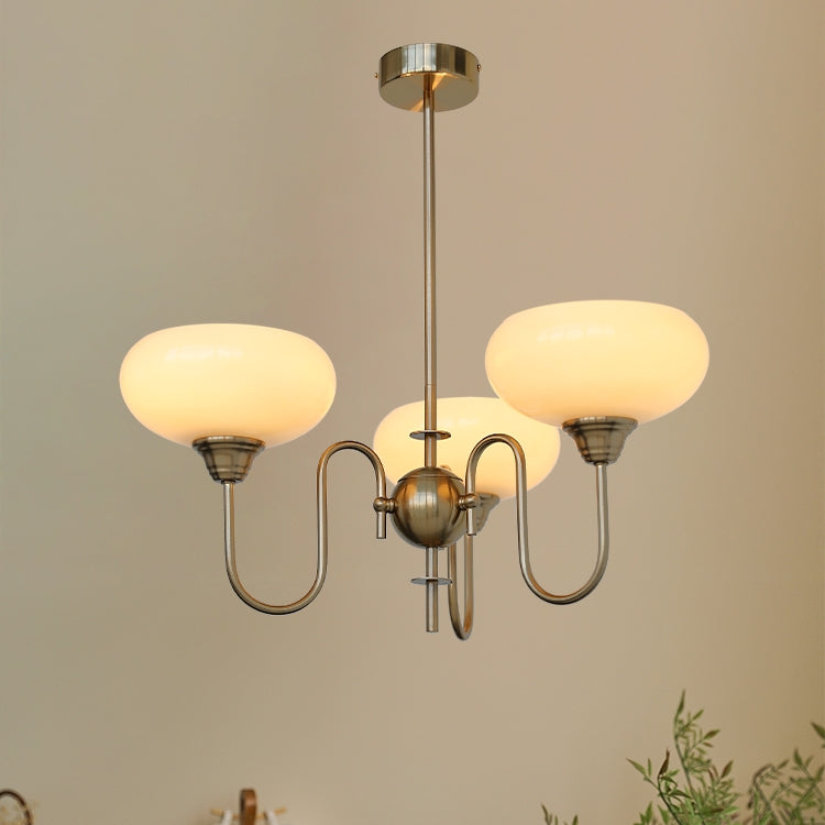 Luminaire Élégant en Verre et Acier – Décoration Intérieure Chic - Foivo