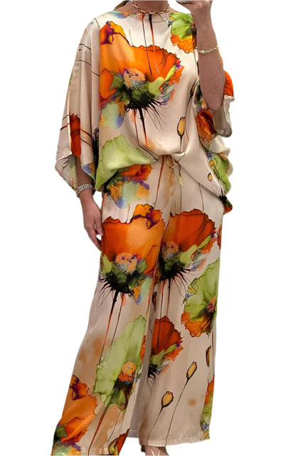 Ensemble Floral Décontracté